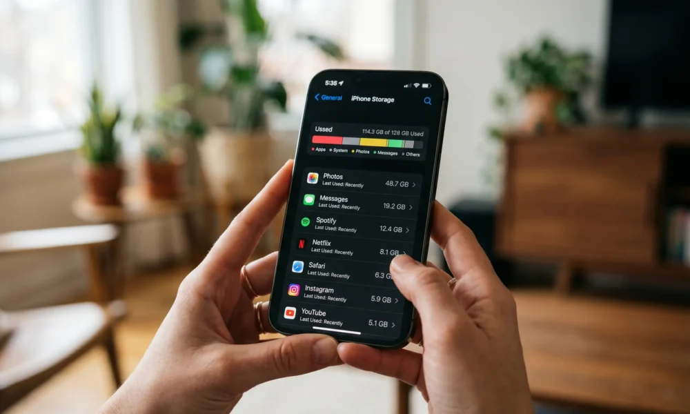 free up iPhone storage without losing your photos