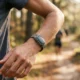 Google Fitbit Air screenless fitness tracker on a wrist