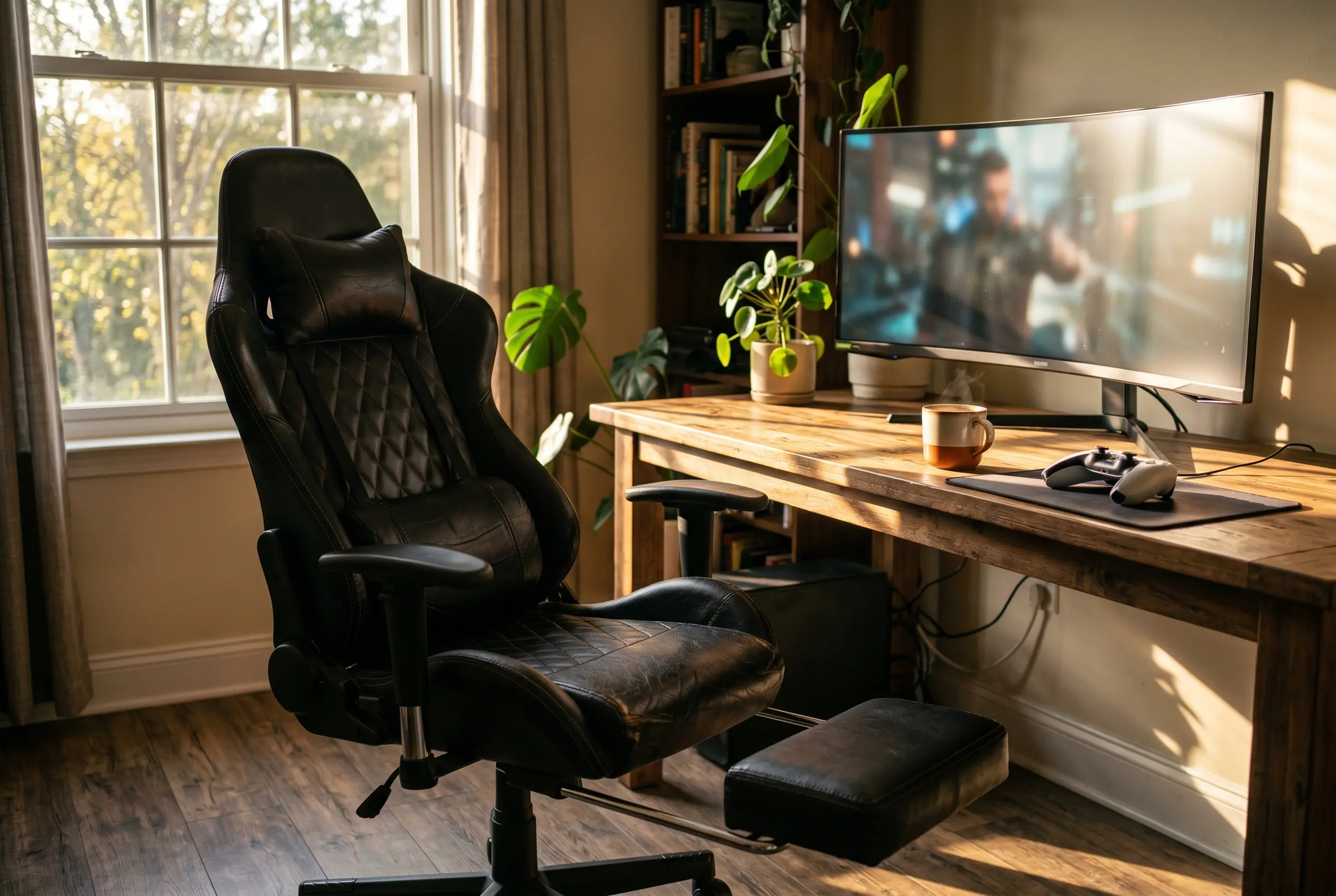 GTPLAYER Big and Tall gaming chair Prime Day deal under $160