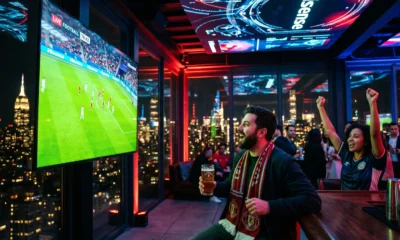 Hisense RGB MiniLED TV at FIFA World Cup 2026 fan experience