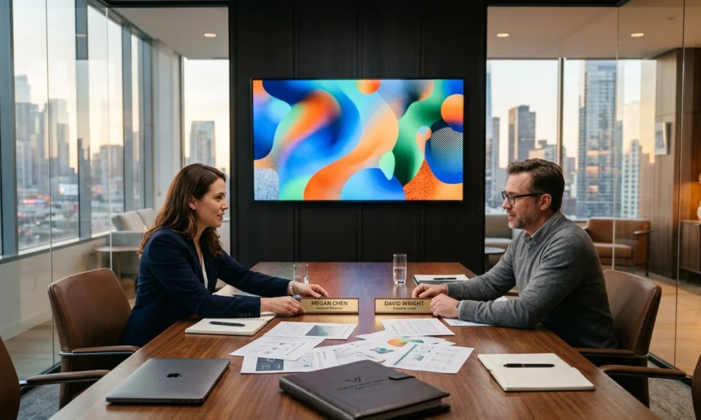 HP Publicis Media global media account switch