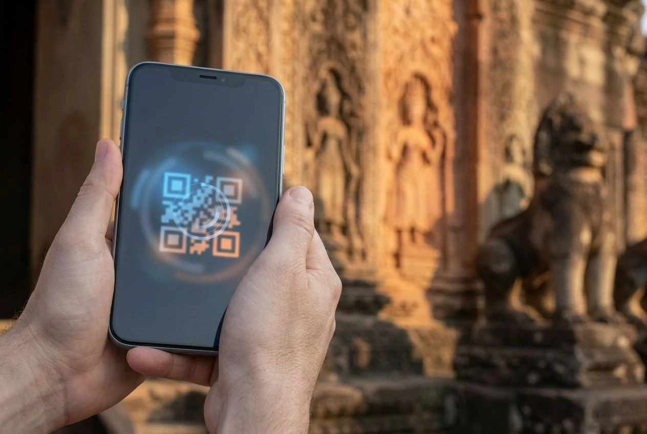 India UPI payments Cambodia KHQR merchant network corridor launch