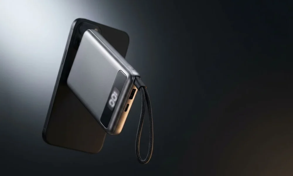 INIU SnapGo Air 10000mAh Qi2.2 magnetic power bank 25W wireless charging