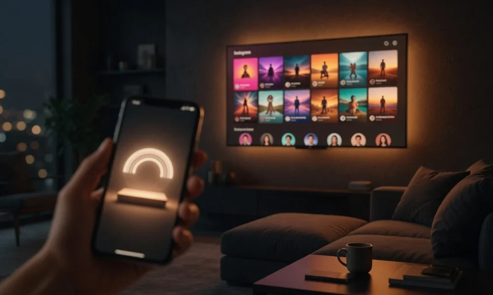 Instagram TV app on Samsung Smart TV