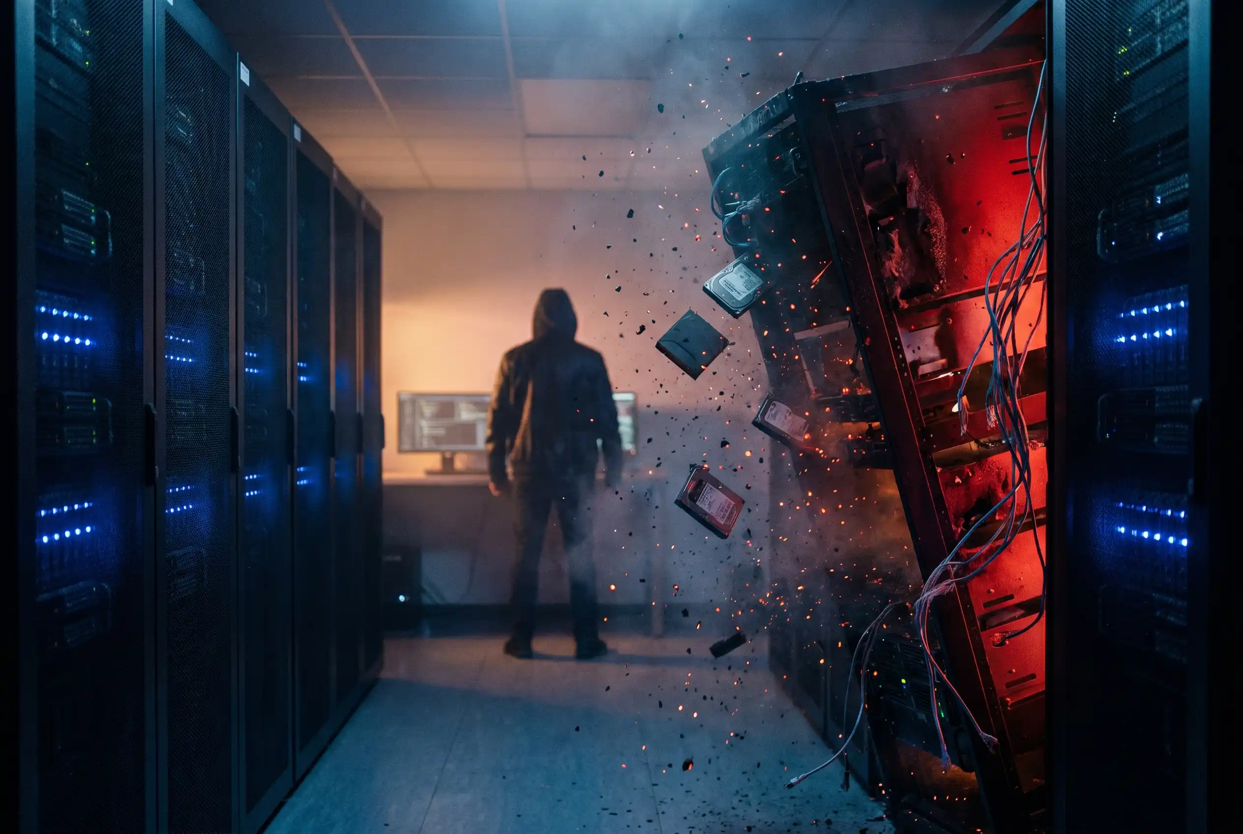 Iran-linked hackers destroying server backups and recovery systems in a cyberattack.