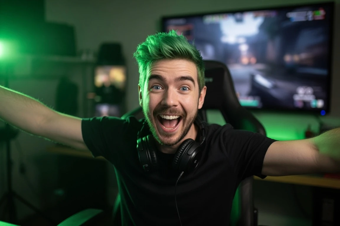 Jacksepticeye long-form YouTube gaming channel creator