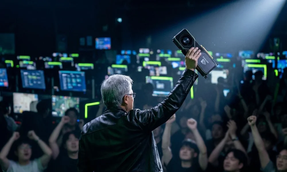 Jensen Huang Faker meeting T1 Seoul NVIDIA Korea visit