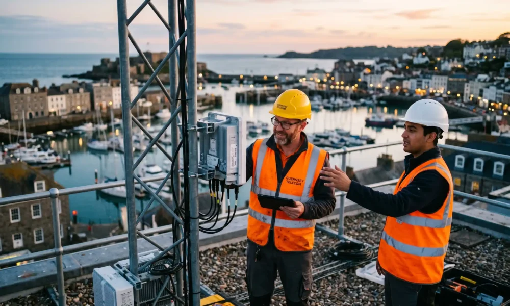 JT Global Guernsey 5G rollout first operator St Peter Port