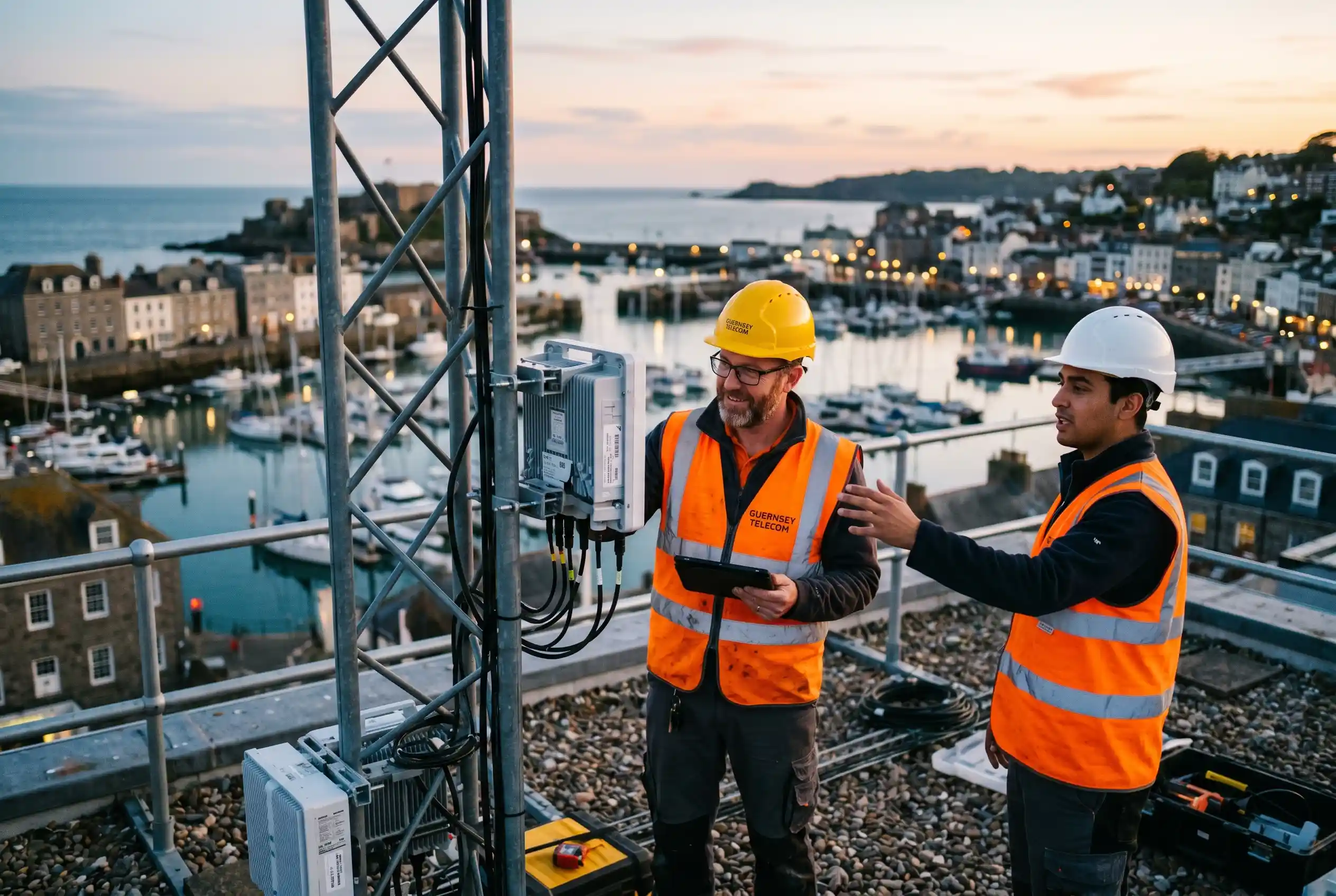 JT Global Guernsey 5G rollout first operator St Peter Port