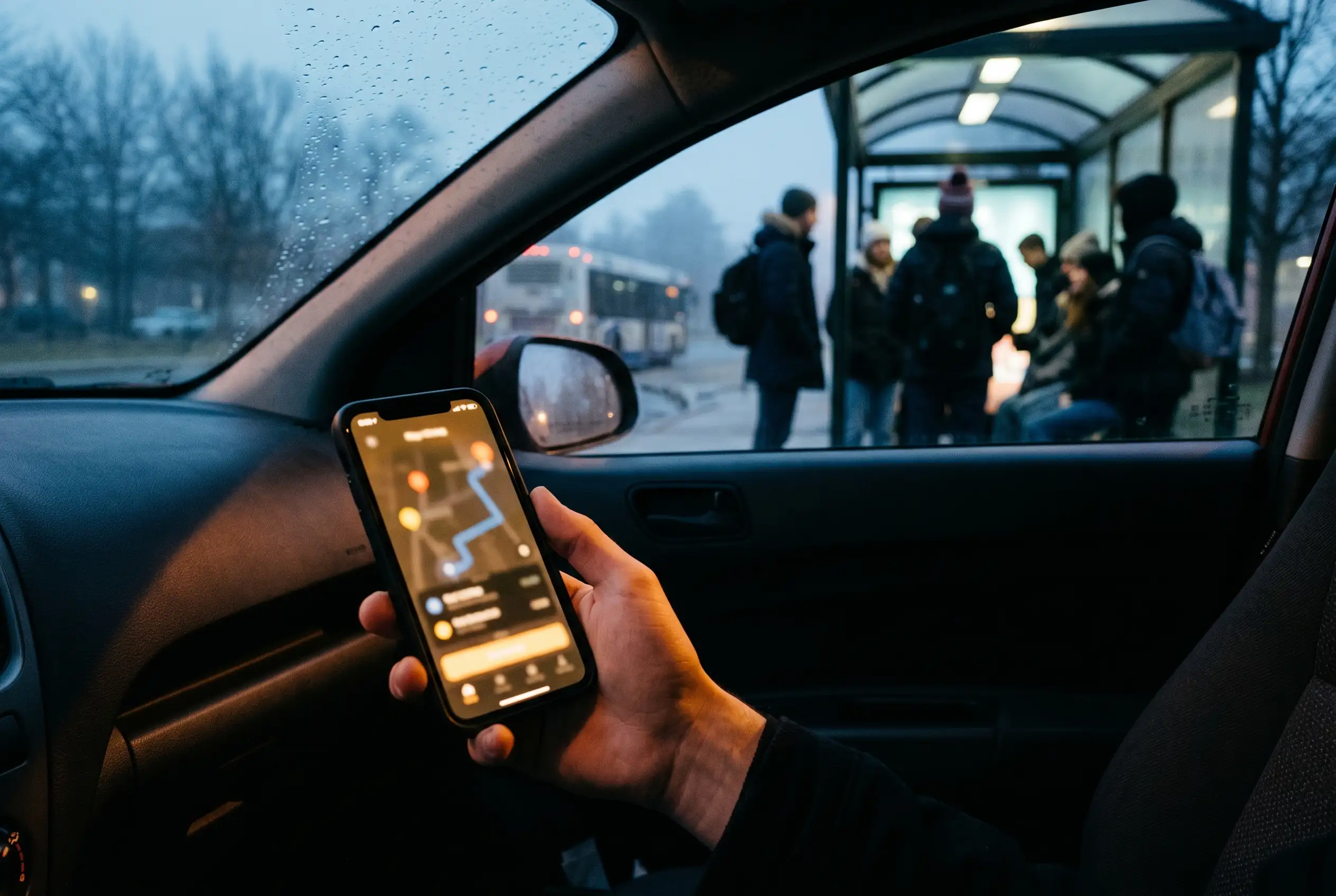 LERI ride-sharing app Rutgers students campus transportation