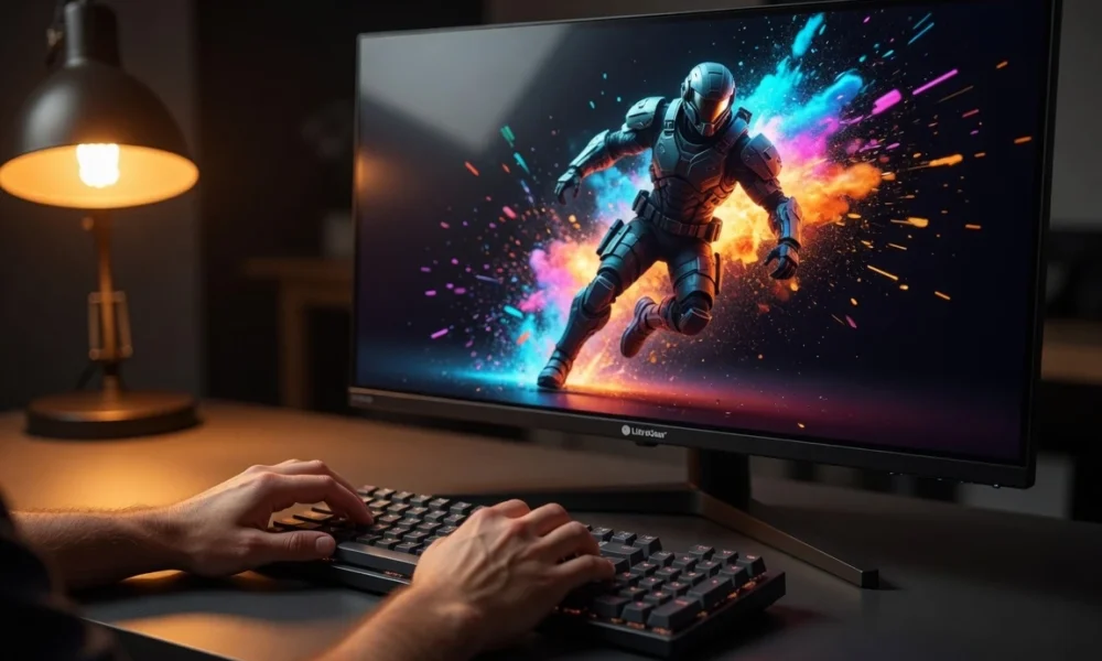 LG 32-inch UltraGear OLED monitor Prime Day deal