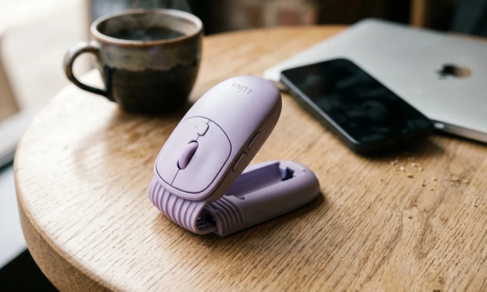 Logitech Mobi Fold compact folding travel mouse