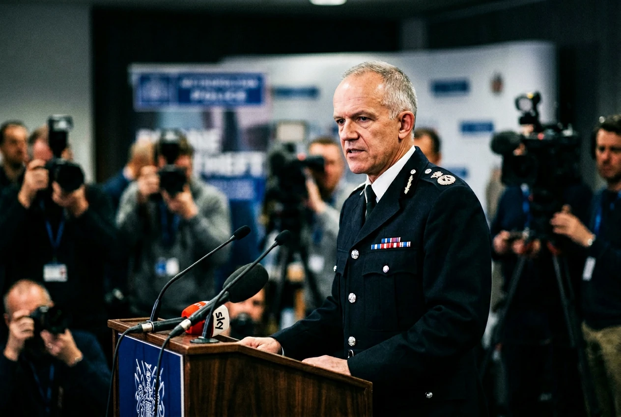 Met Police officer on London phone theft operation