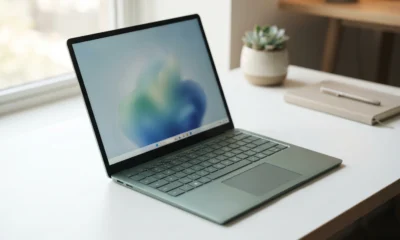 Microsoft Surface Laptop 13.8-inch Jade colorway Snapdragon X2