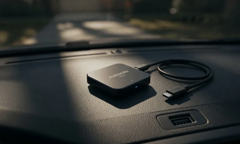 Motorola MA2 wireless Android Auto adapter November launch