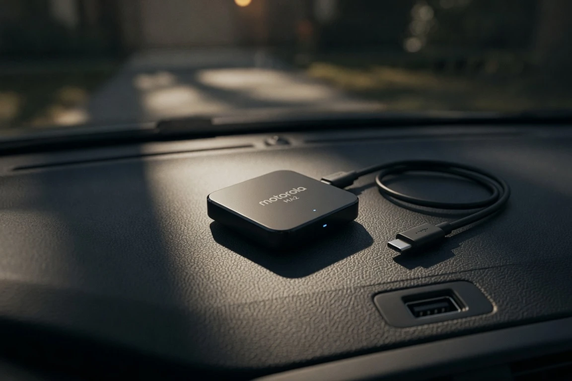 Motorola MA2 wireless Android Auto adapter November launch