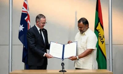 Nakamal Agreement between Australia and Vanuatu bars foreign bases