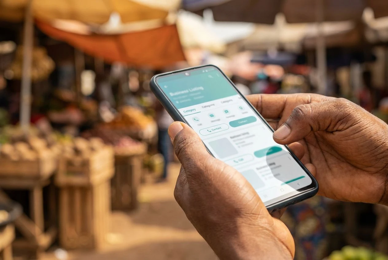Nigerian small businesses online visibility customer discovery gap