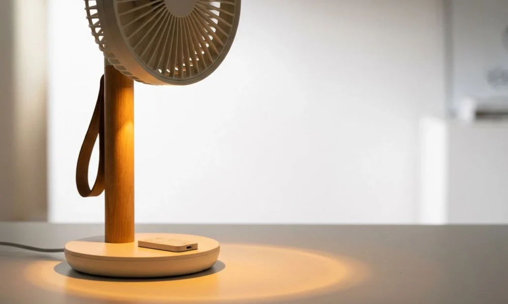 Nuuk Lit V3 rechargeable table fan BLDC battery review India