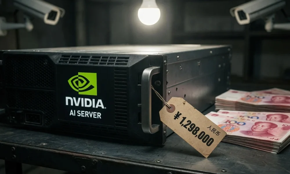Nvidia AI chip China price doubling on black market