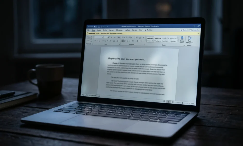 Office 2019 editing locked on Apple devices