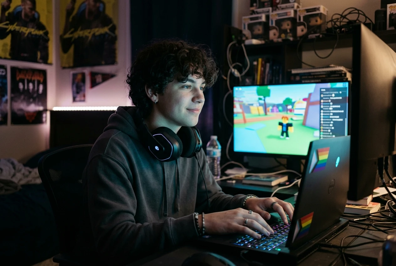 online gaming helps neurodivergent young people make friends