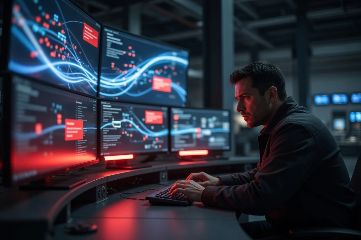 OT cybersecurity platform monitoring critical infrastructure alerts