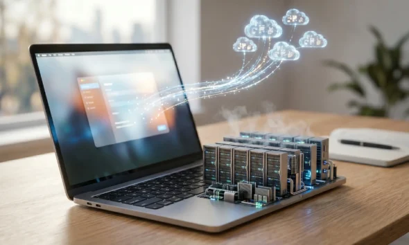 Perplexity Computer hybrid inference splits AI tasks between laptop and cloud.