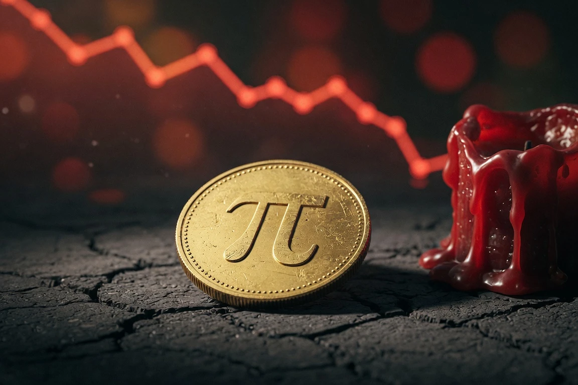Pi Network PI token price near all-time low 2026