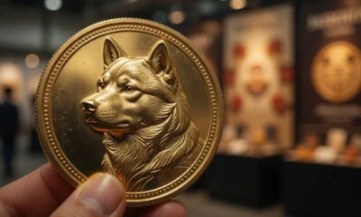 Rakuten Wallet physical SHIB souvenir coin Japan campaign