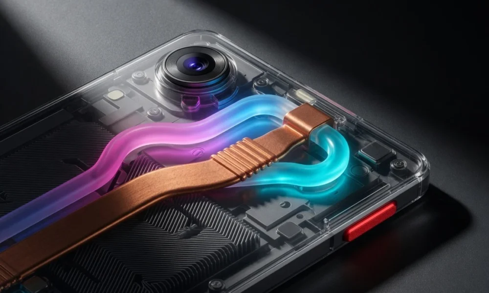 RedMagic Gaming Tablet 5 Pro transparent design