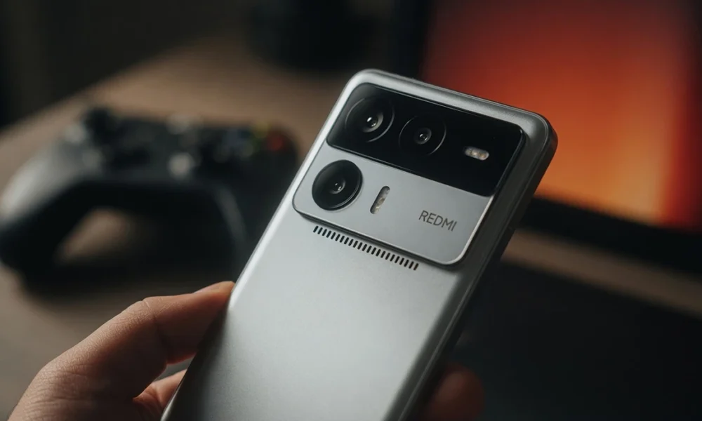 Redmi K90 Ultra Space Silver 165Hz display and built-in fan