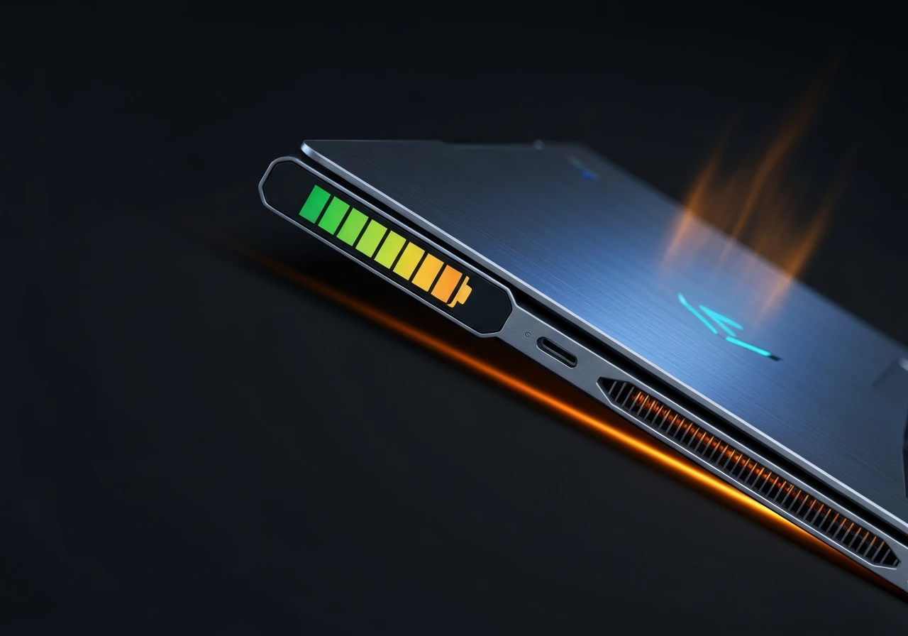 RTX Spark gaming battery life claims explained for thin Arm gaming laptops.