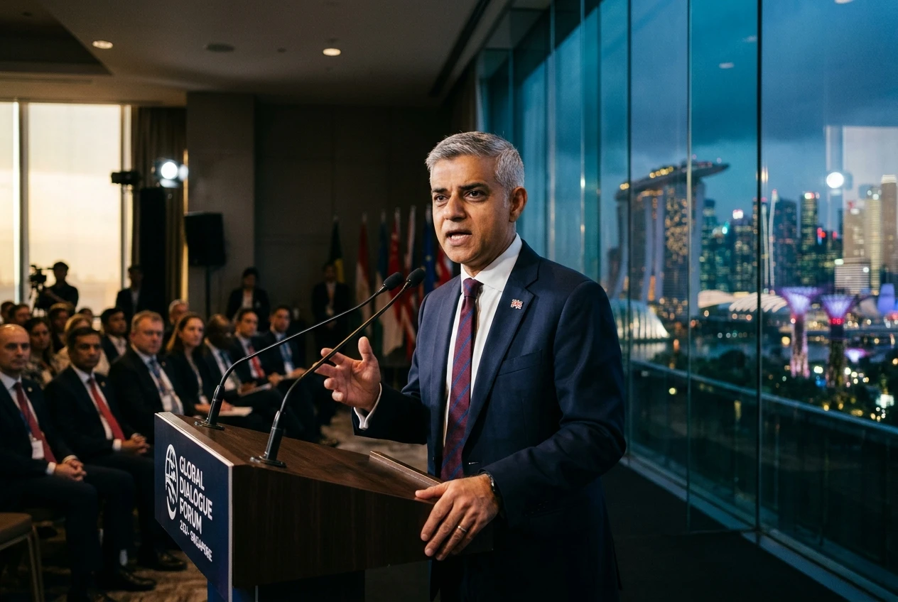 Sadiq Khan launching a £7m London disinformation campaign