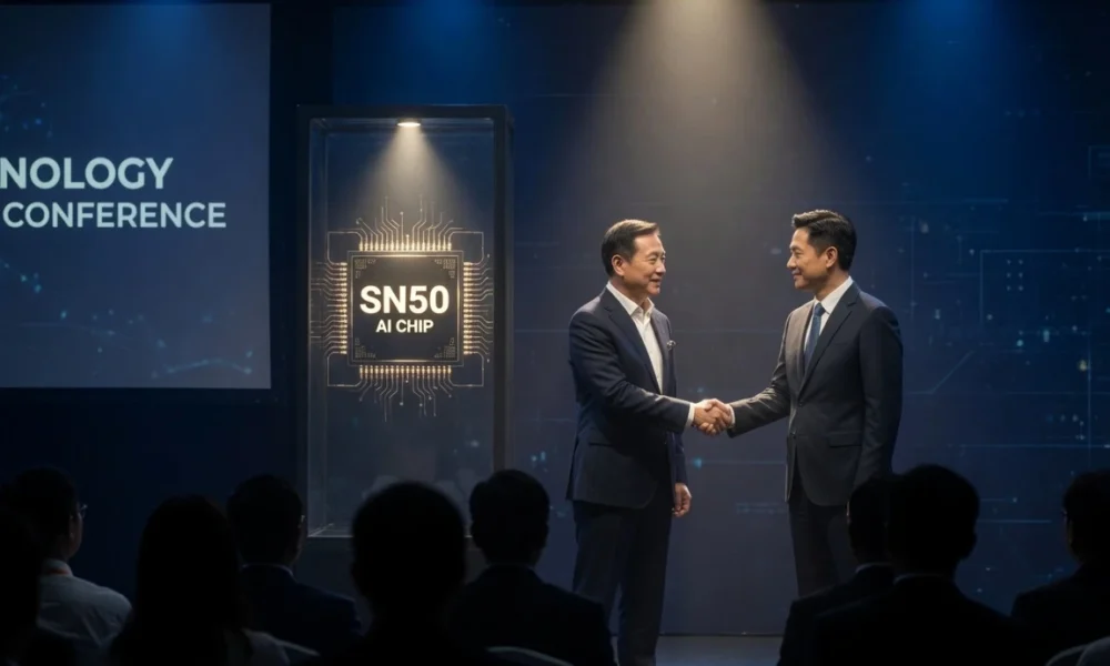SambaNova SN50 chip and Intel partnership