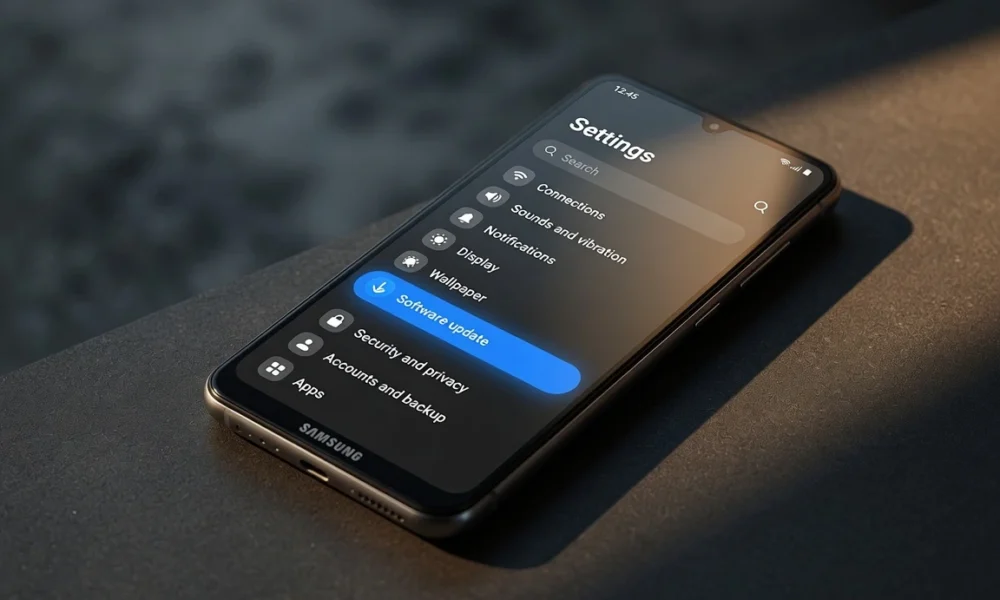 Samsung Galaxy A07 One UI 9 internal test firmware