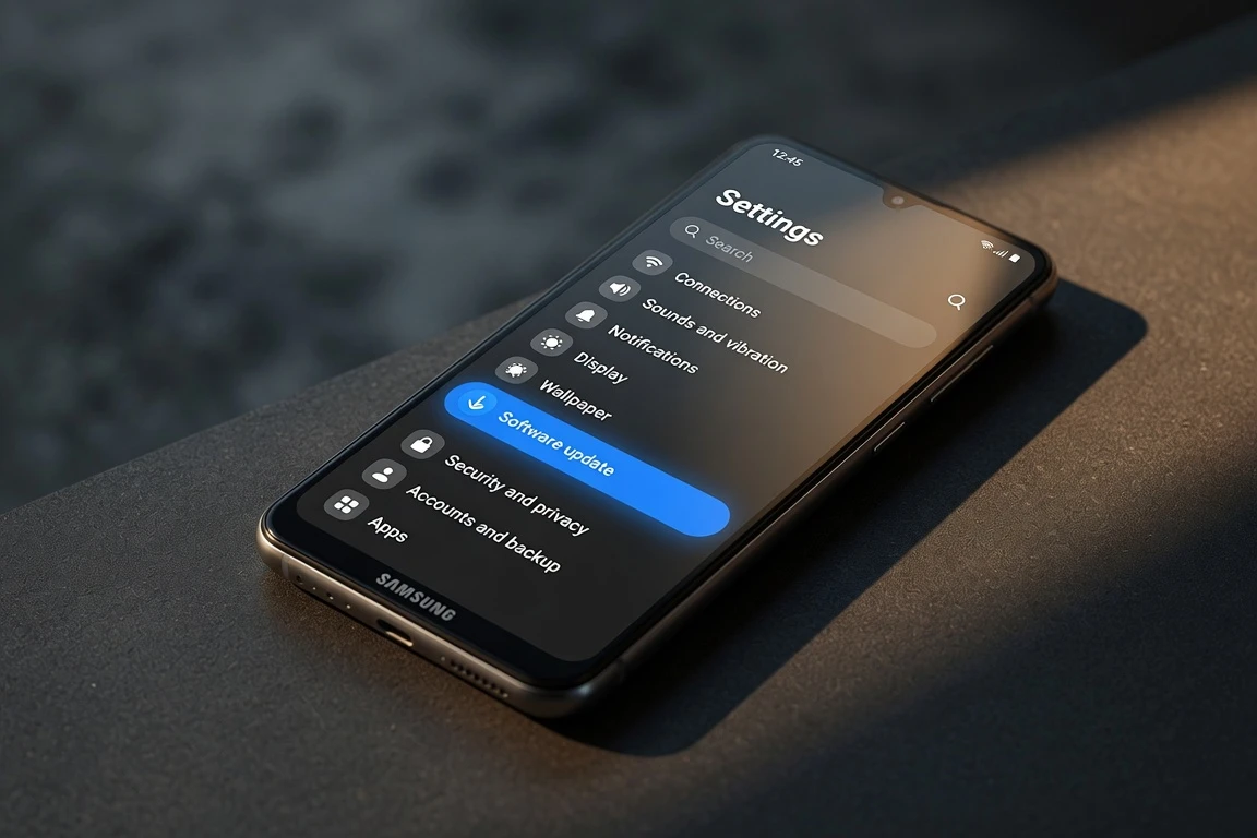 Samsung Galaxy A07 One UI 9 internal test firmware