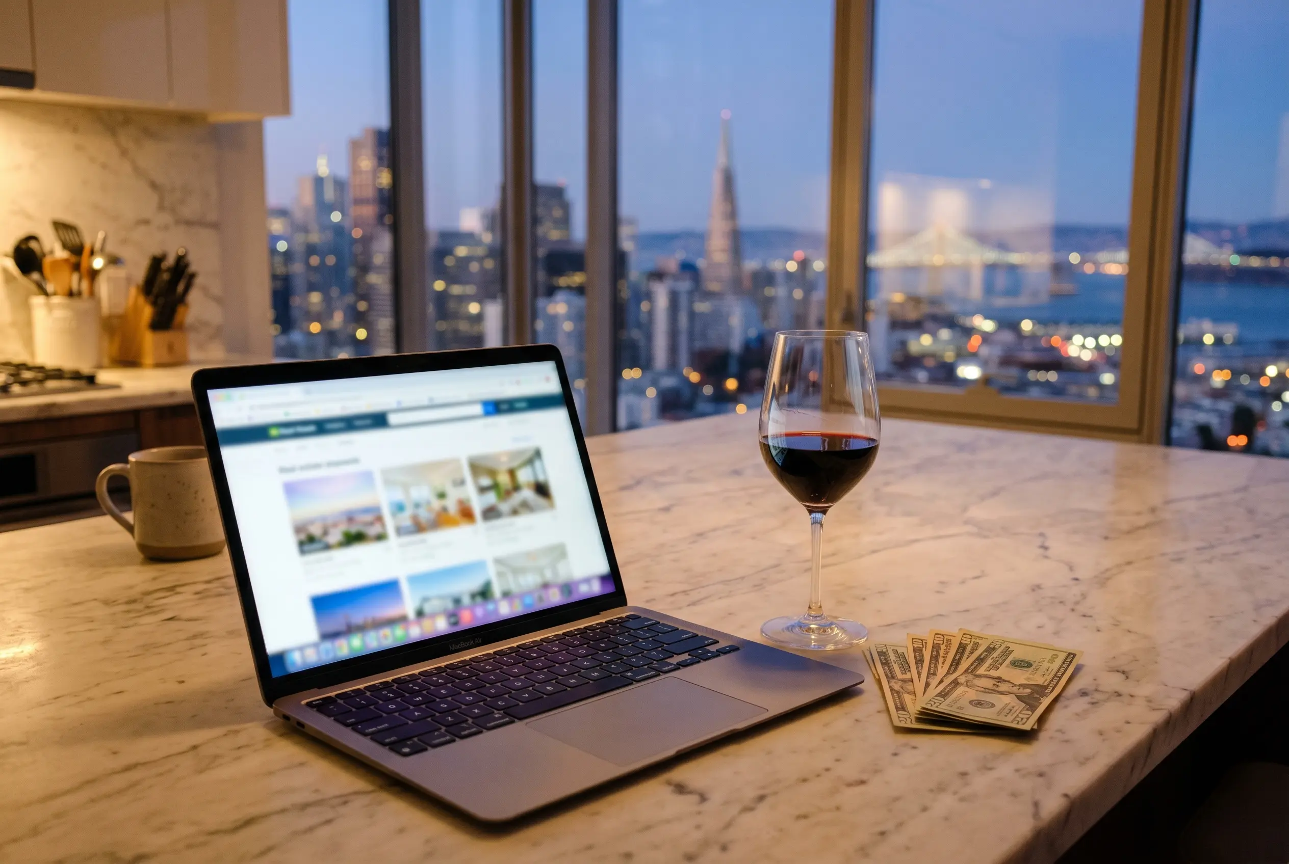 San Francisco luxury real estate market and AI wealth