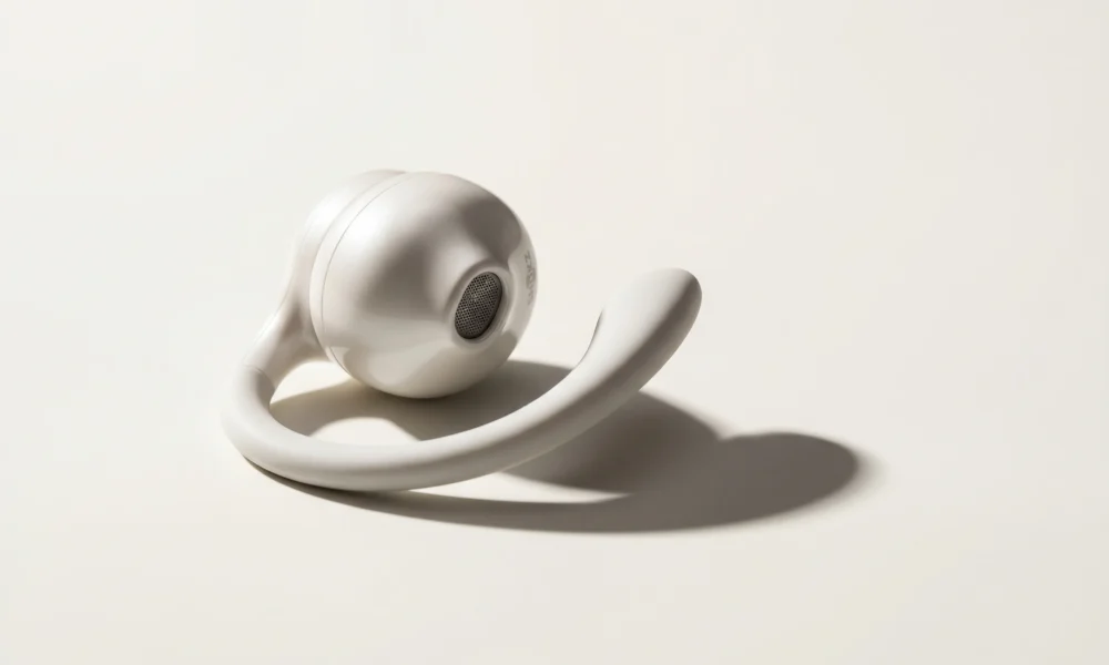 Shokz OpenDots 2 open ear clip-on earbuds Bassphere 2.0 bass
