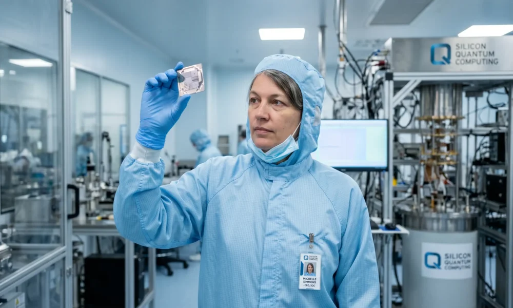Silicon Quantum Computing atomic-precision manufacturing in Sydney
