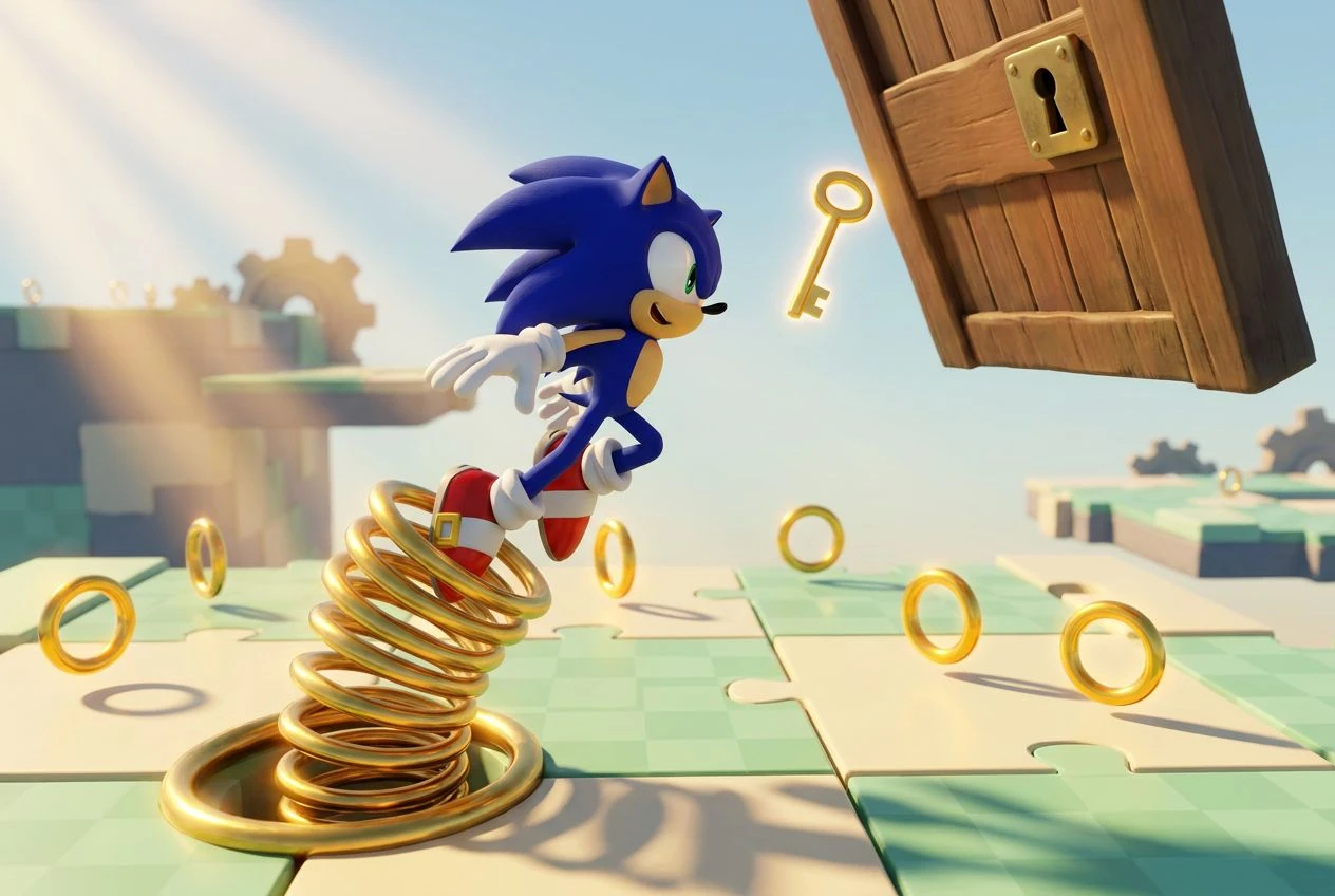 SONIC PICO PARK co-op puzzle game Summer Game Fest reveal