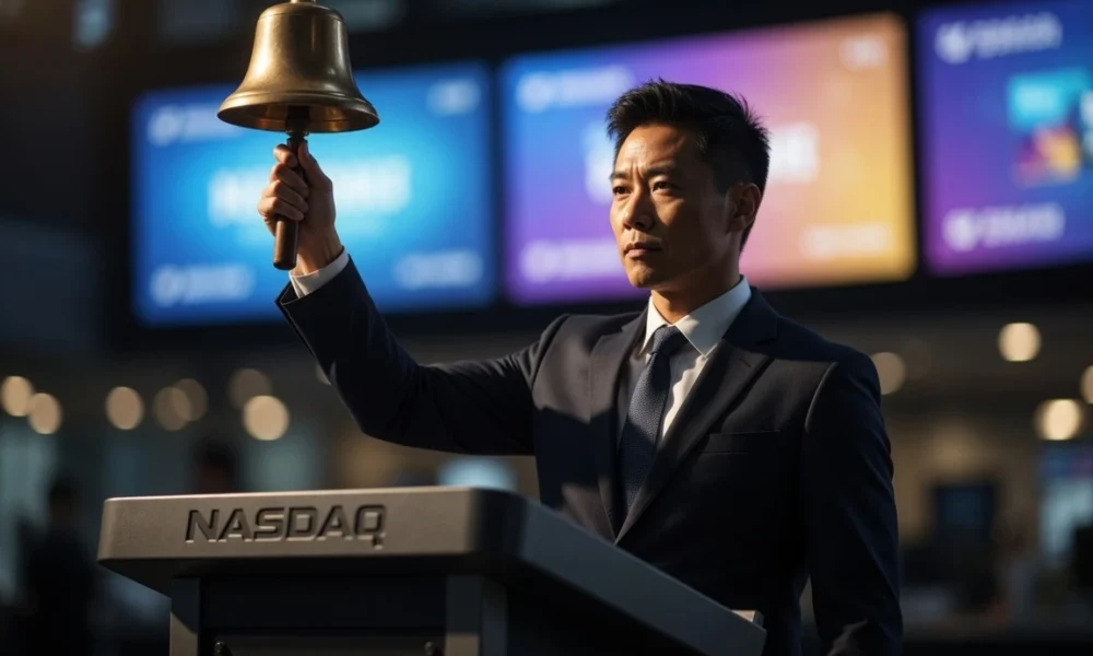 StablecoinX Nasdaq listing USDE Ethena treasury