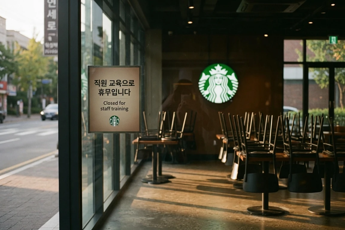 Starbucks Korea app download decline after Tank Day promotion