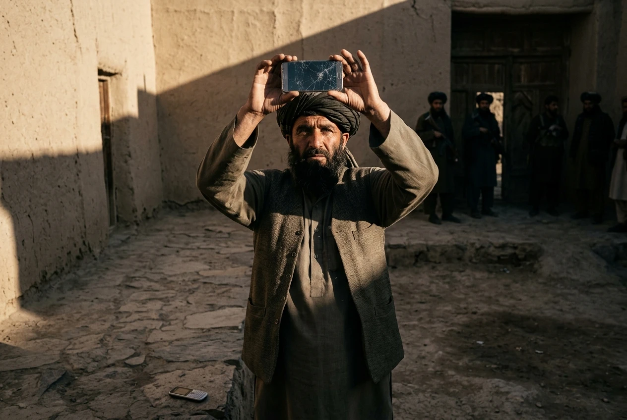 Taliban smartphone ban and WhatsApp dependence