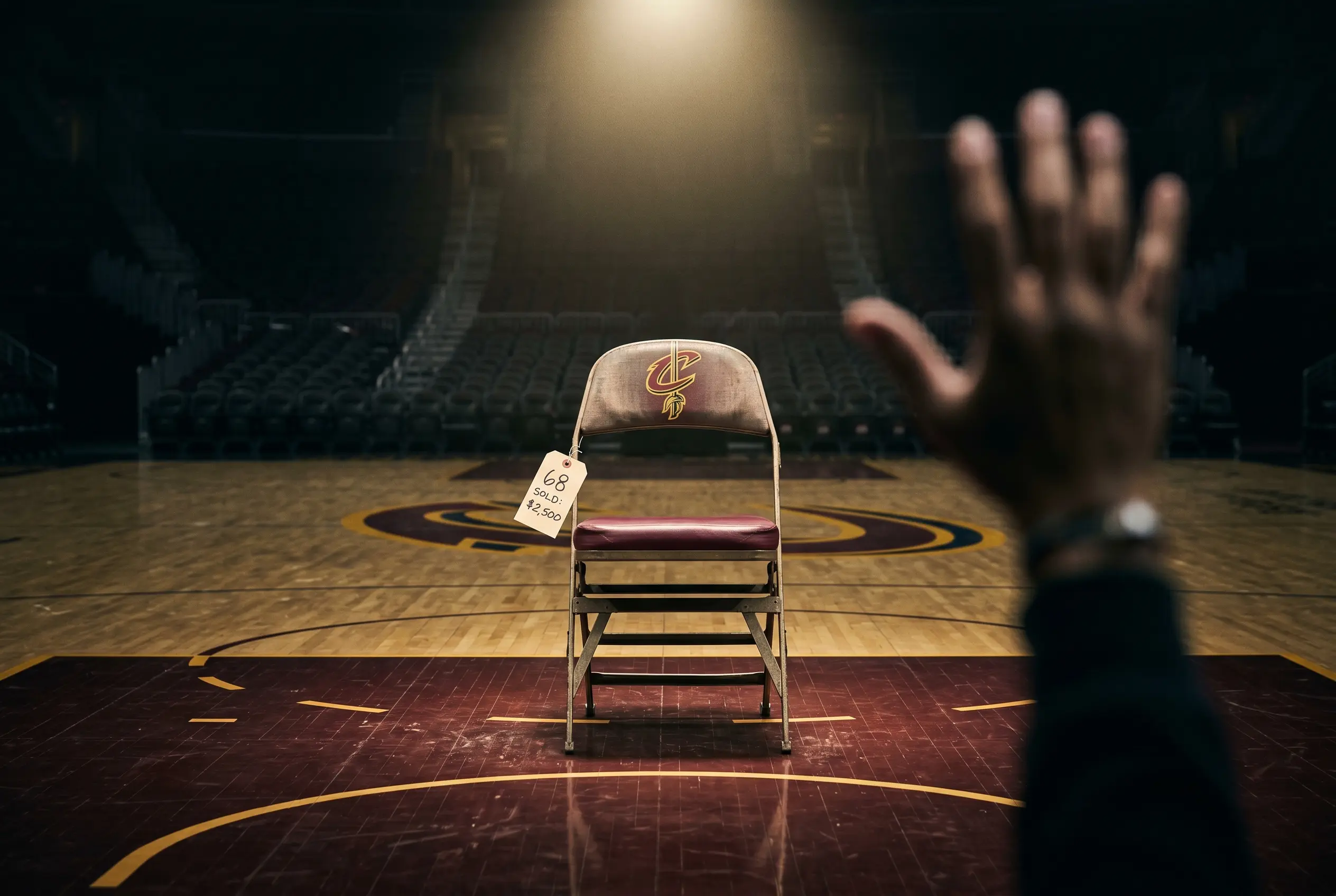 Taylor Swift's courtside chair auctioned for thousands of dollars