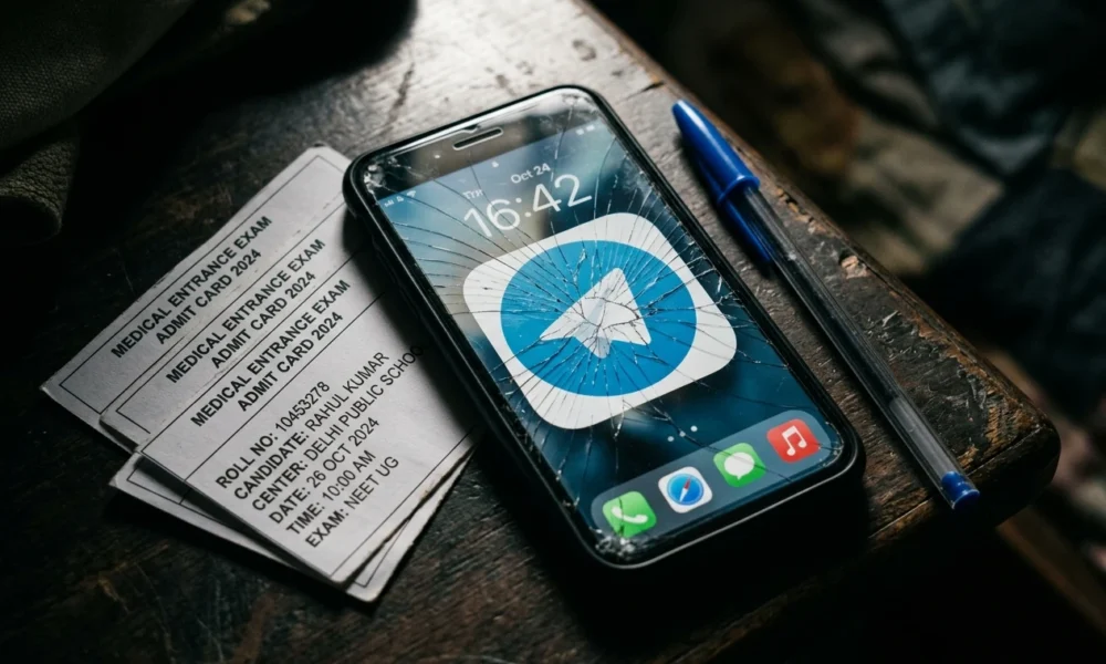 Telegram app banned in India NEET re-exam crackdown