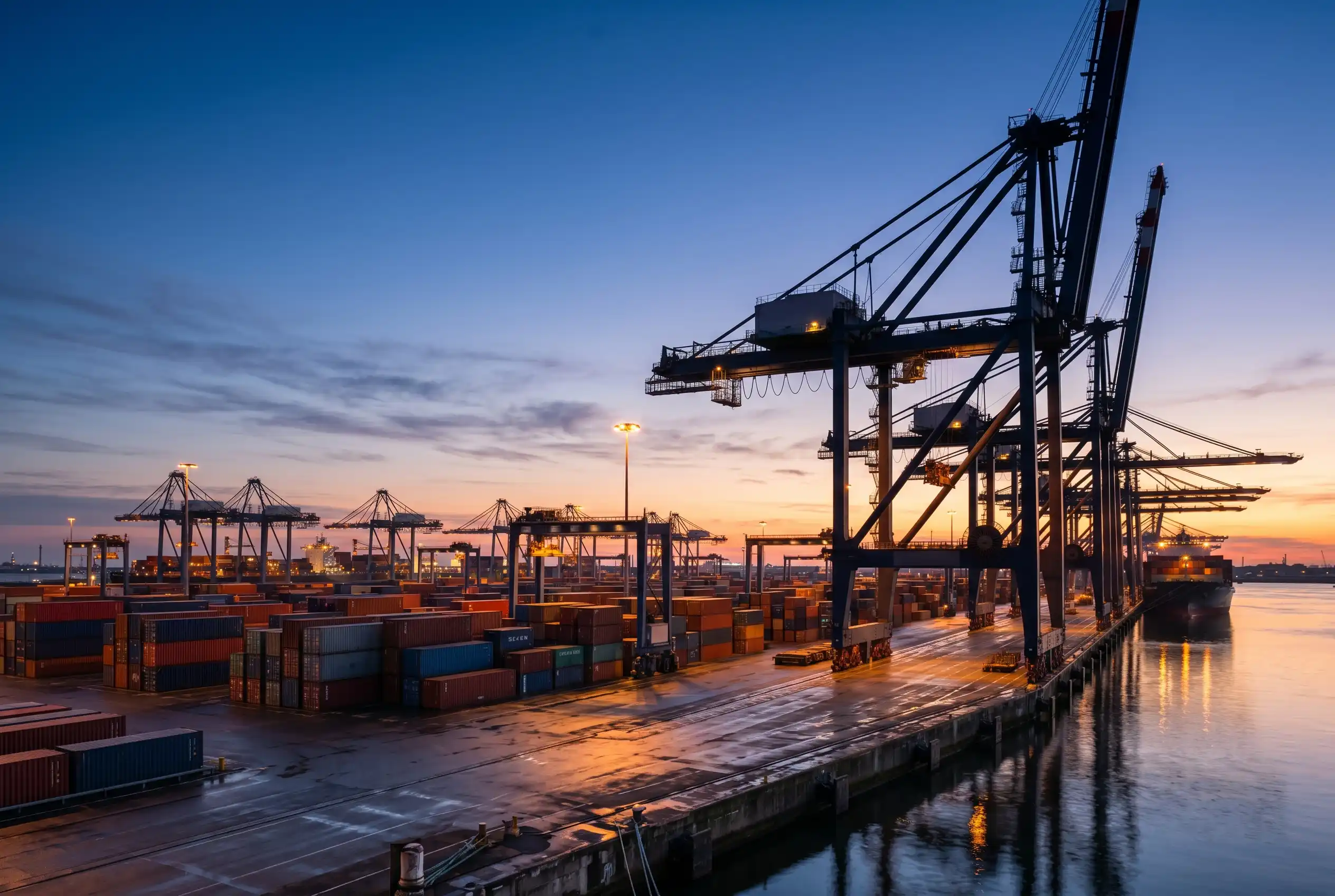 TIPS Laem Chabang container terminal AI IoT digital upskilling Thailand