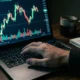 trader watching Walrus futures price chart on screen
