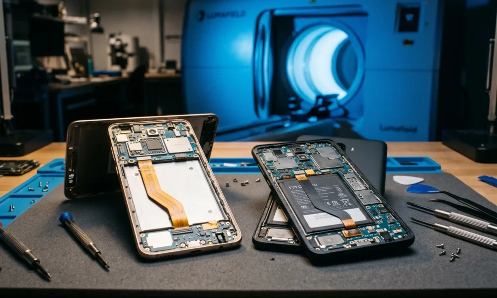 Trump T1 teardown reveals gold phone is HTC U24 Pro