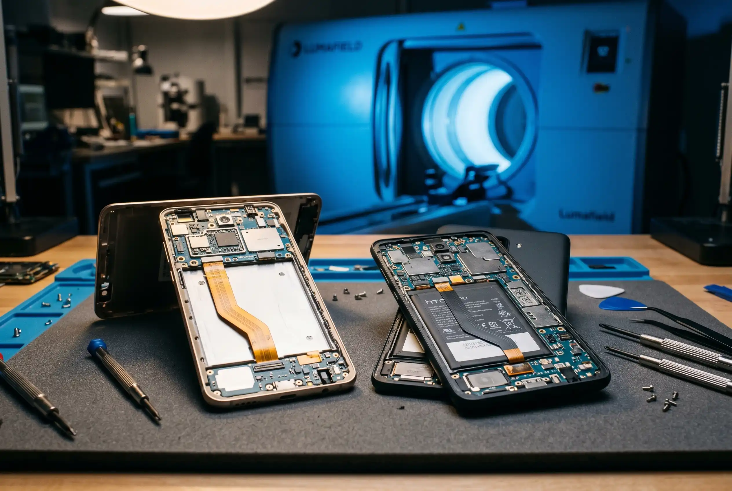 Trump T1 teardown reveals gold phone is HTC U24 Pro